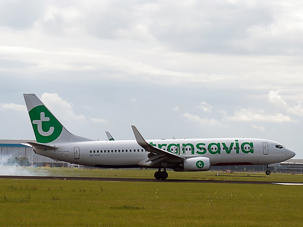 Transavia airplane